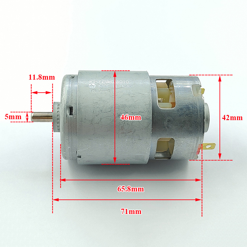 775 Motor DC 12V-18V 14V 20000 - огляд і ціна Magnetic Drill Press