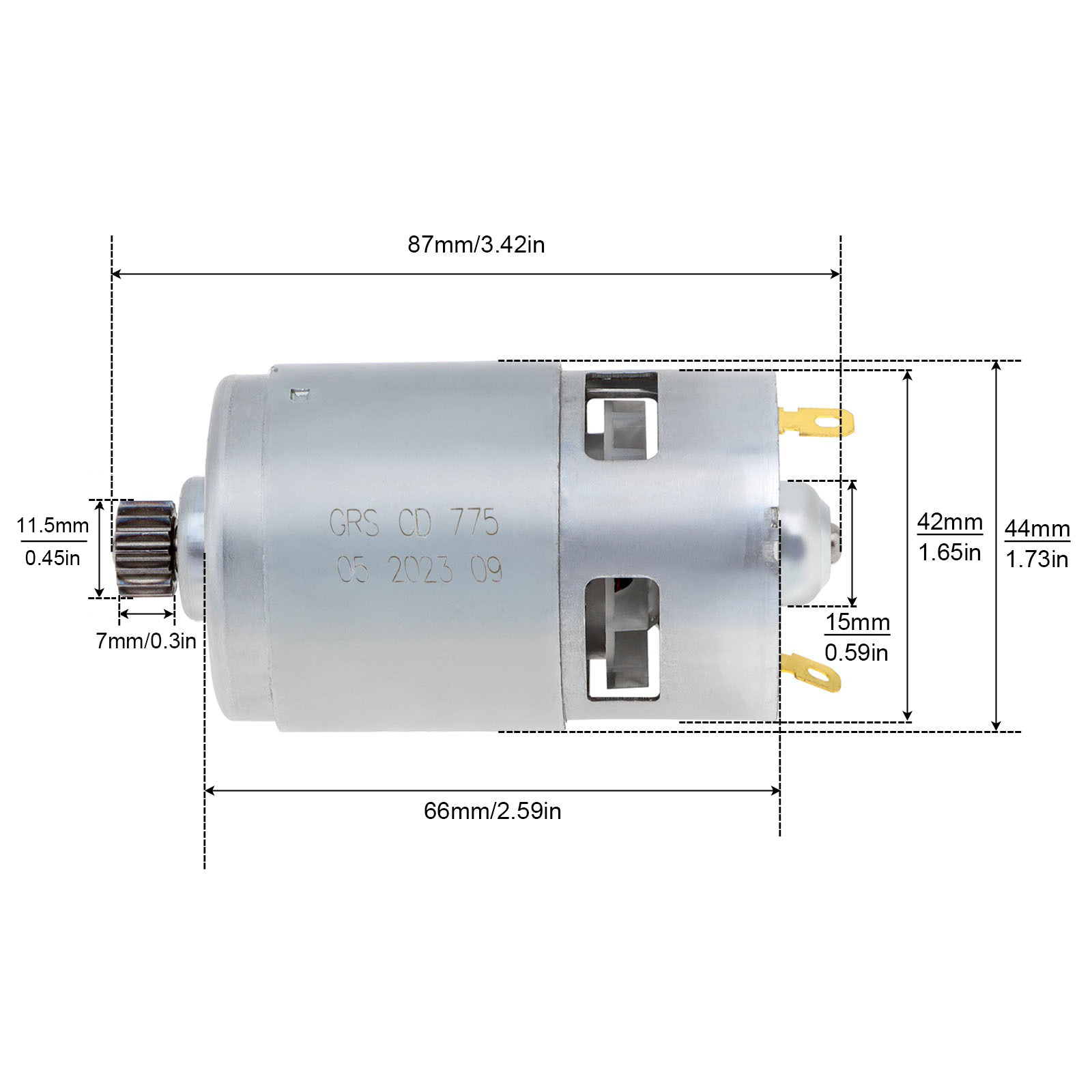775 DC Motor 18V 16 Teeth Micr - огляд і ціна Magnetic Drill Press