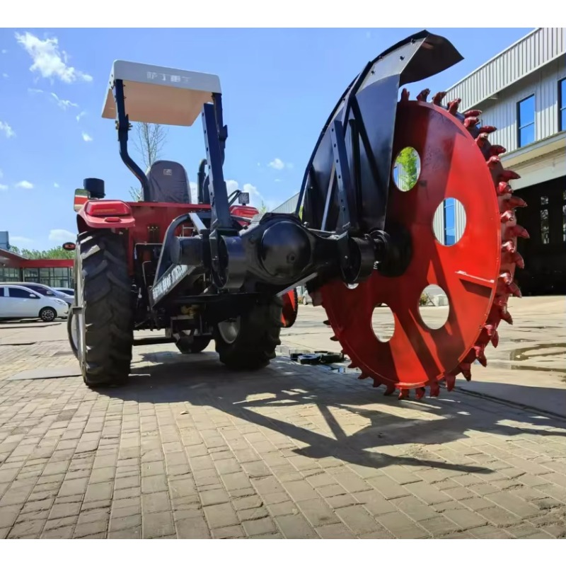 PTO Driven Disc Trencher for T - огляд і ціна Heavy Equipment Trencher