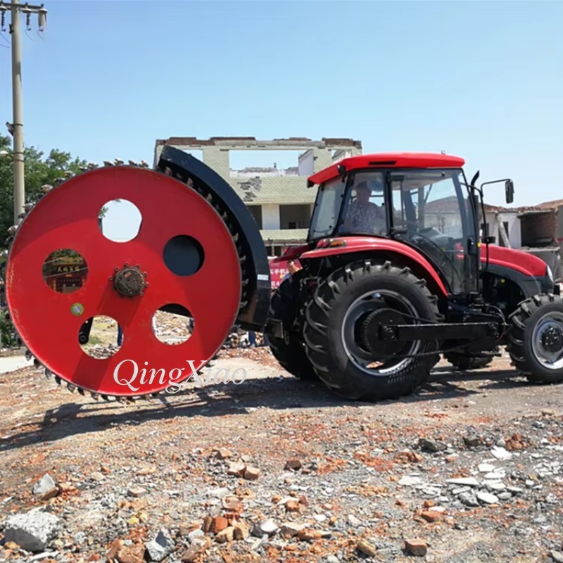 PTO Driven Disc Trencher for T - огляд і ціна Heavy Equipment Trencher