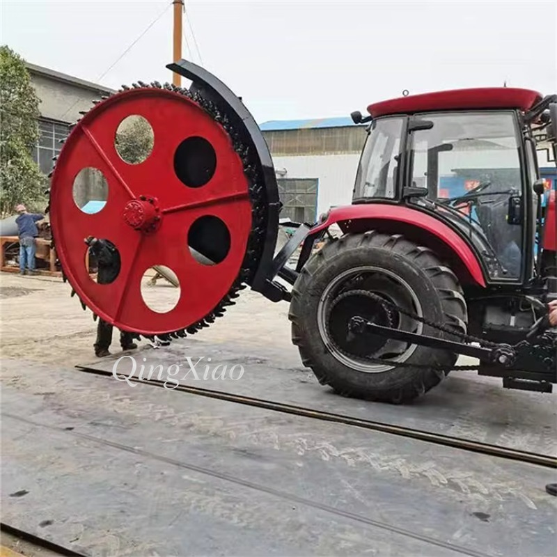 PTO Driven Disc Trencher for T - огляд і ціна Heavy Equipment Trencher